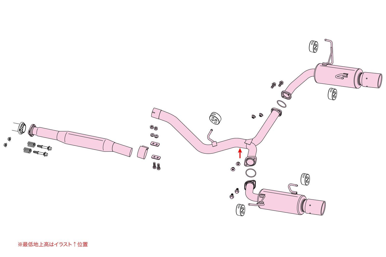 FUJITSUBO AUTHORIZE RM+C For LEVORG 1.8 TURBO 4WD VN5 270-63724
