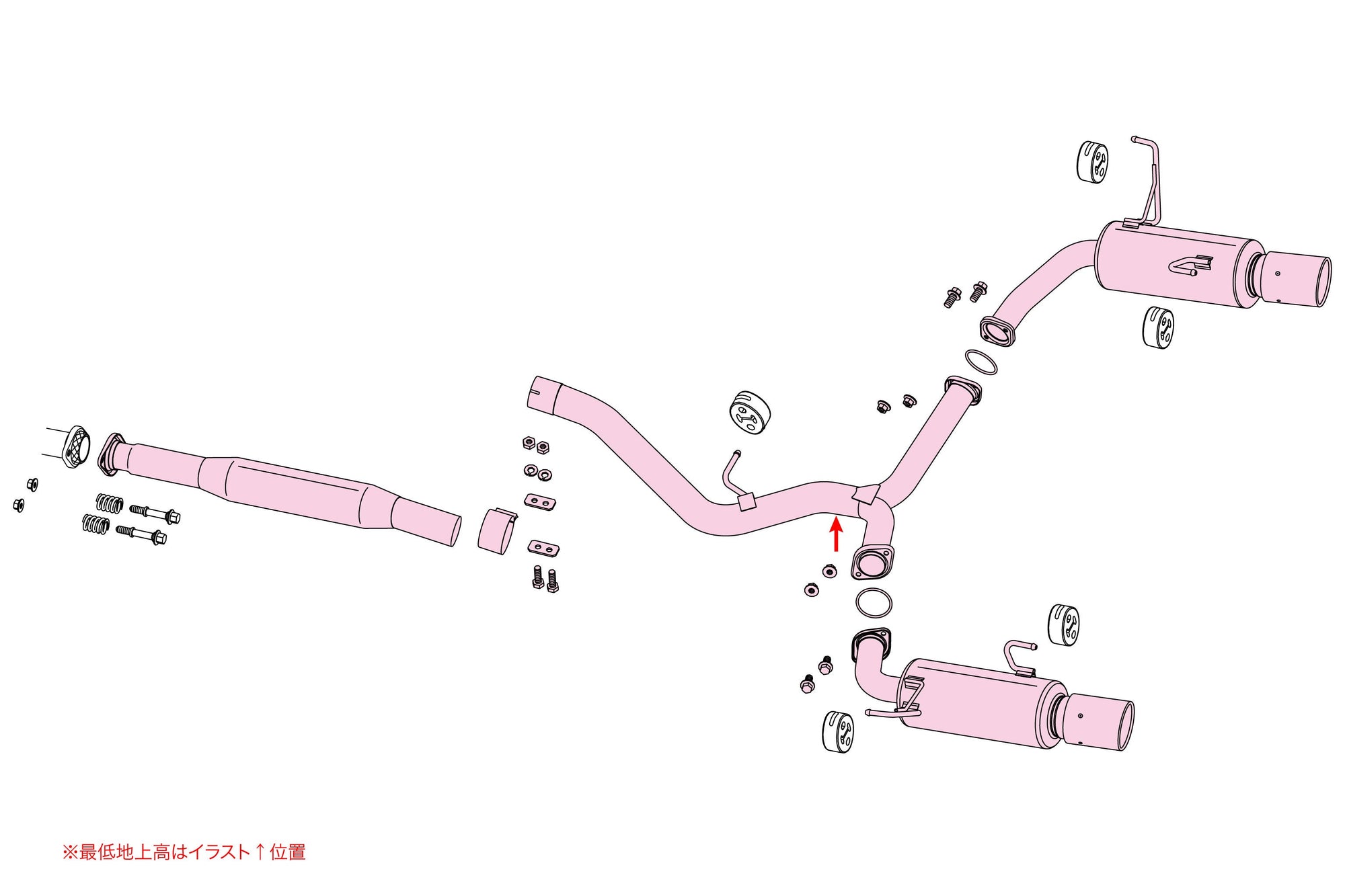 FUJITSUBO AUTHORIZE RM+C For LEVORG 1.8 TURBO 4WD VN5 270-63724
