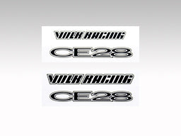 RAYS VOLK RACING MAINTENANCE STICKER VOLK RACING CE28 REPAIR STICKER (FOR 18, 19 INCHES) FOR  7415-5