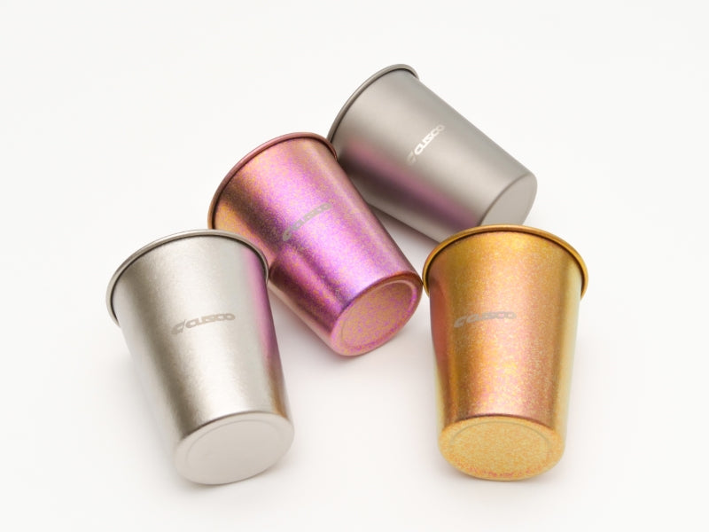 CUSCO TITANIUM TUMBLER PINK N01 TI0 001P