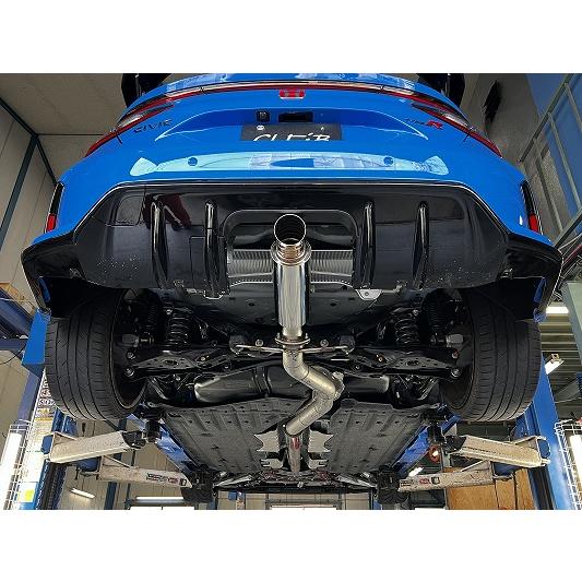 CLEIB ORIGINAL RACING MUFFLER 80MM FRONT PIPE SET FOR HONDA CIVIC TYPE R FL5 CLEIB-00002