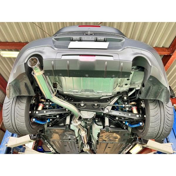 CLEIB ORIGINAL STAINLESS MUFFLER 70MM FOR TOYOTA GR86 ZN8 SUBARU BRZ ZD8 FA24 CLEIB-00001