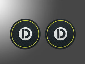 D-SPORT COASTER ROUND TYPE YELLOW FOR  08220-YE