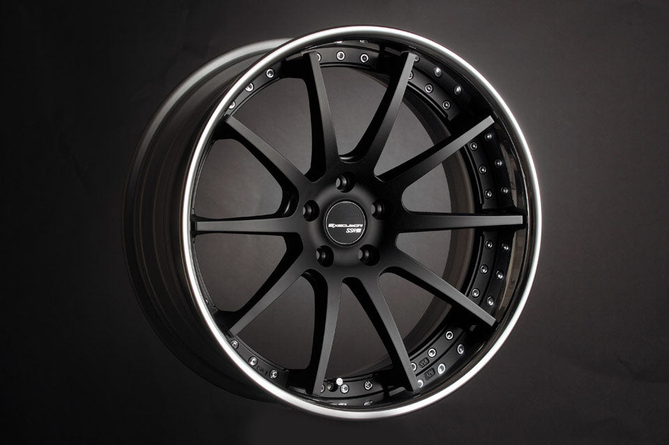 SSR EXECUTOR CV01S 20X8.0J 18 5X114.3 NORMAL DISK NR FLAT BLACK SSR-32534