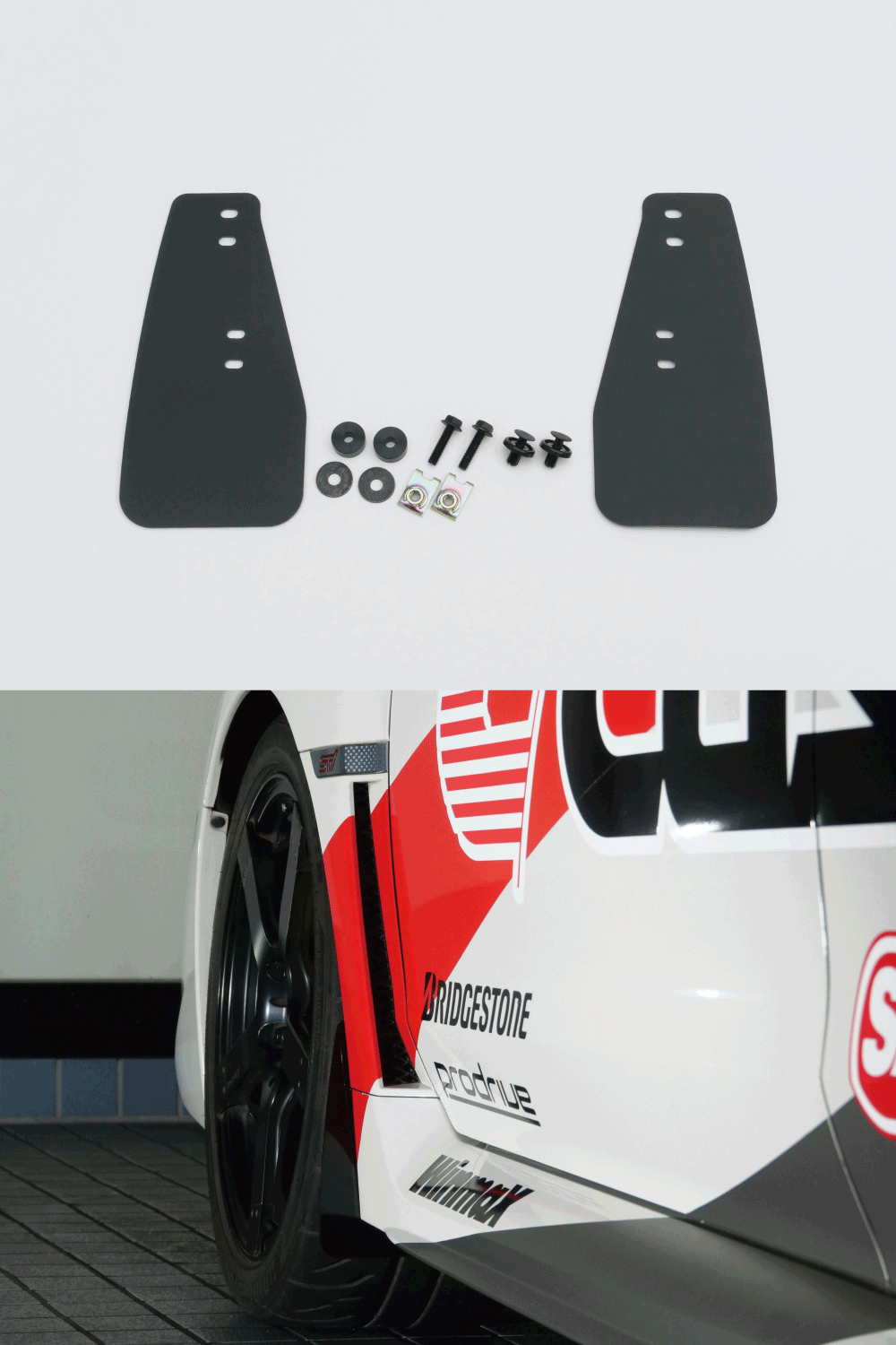 CUSCO SPORTS FLAP BLACK FOR SUBARU WRX STI VAB 6A1 850 FB