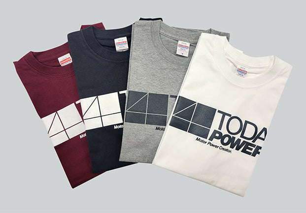 TODA RACING COTTON T-SHIRT SMALL WHITE 99900-TEE-W0S