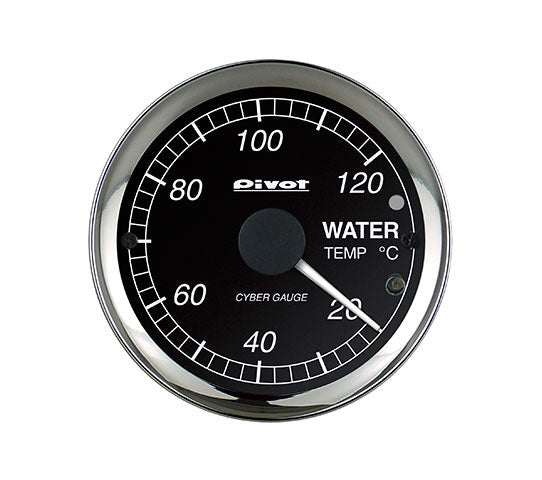 PIVOT CYBER GAUGE 60MM WHITE FOR TOYOTA ALPHARD VELLFIRE ANH20 25W 2AZ-FE COW
