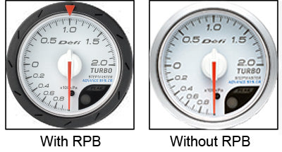 DEFI REPAIR PARTS REGULAR POSITION BEZEL RACER GAUGE SERIES Φ80 BLACK PDF07105G