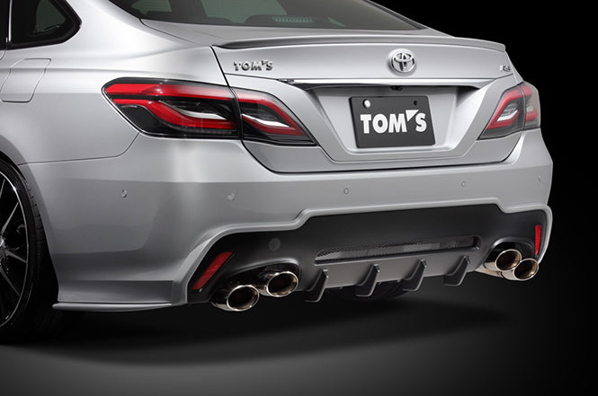 TOMS REAR UNDER DIFFUSER AND EXHAUST SET BLACK 202  FOR  CROWN ARS220  52150-TAS22-B1