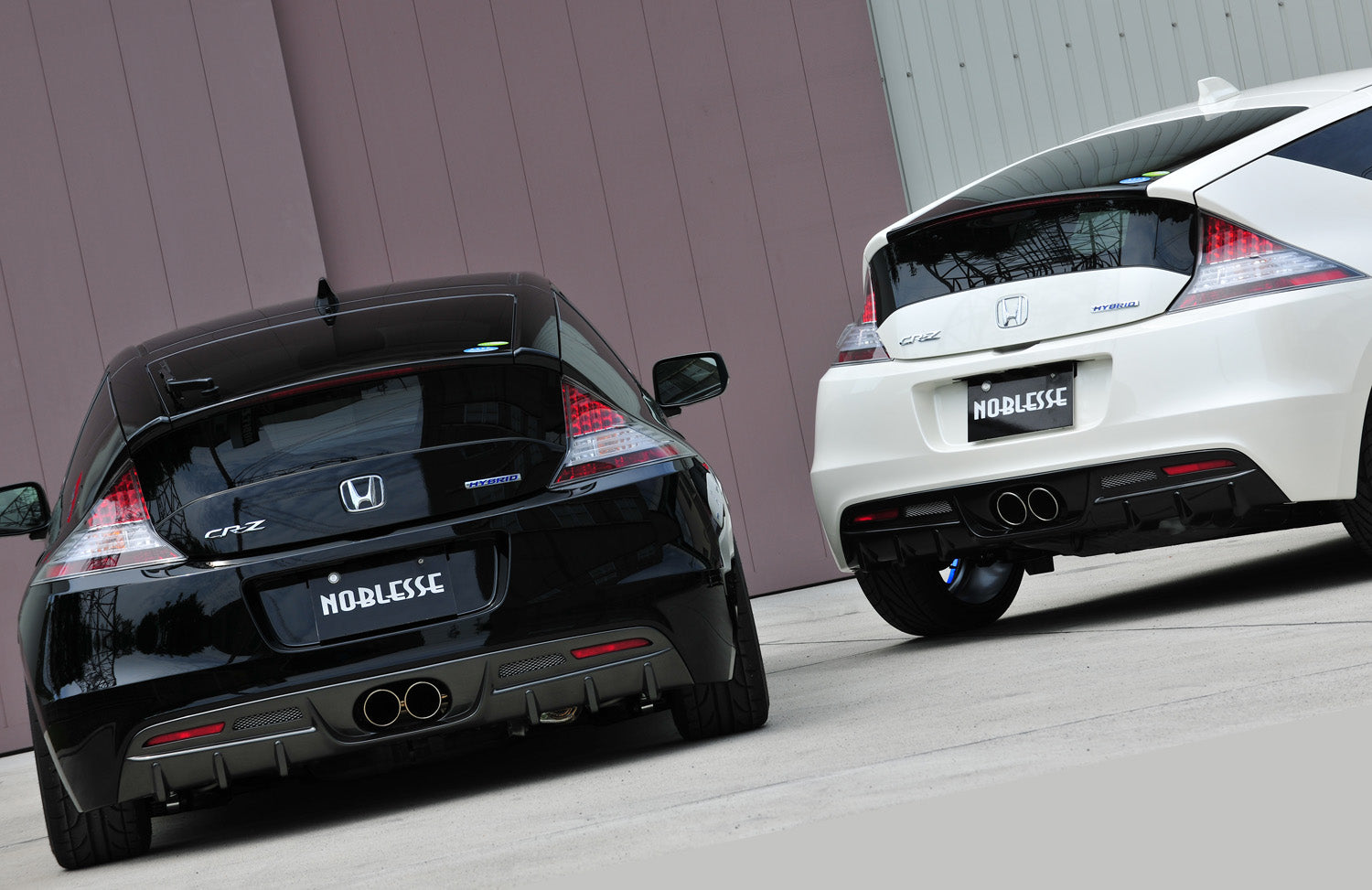 NOBLESSE  REAR DIFFUSER FRP GUNMETAL FOR HONDA CR-Z ZF1 ZF2 NRD-ZF1-11G	