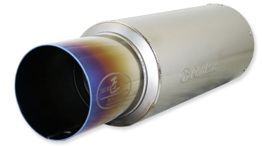 REINHARD CANNONBALL UNIVERSAL MUFFLER 01 SINGLE TITANIUM EXHAUST 01SRTI 90-115-50