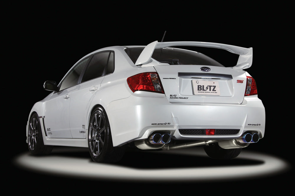 BLITZ NUR-SPEC VSR QUAD EXHAUST  For SUBARU IMPREZA GVB EJ20 62083V