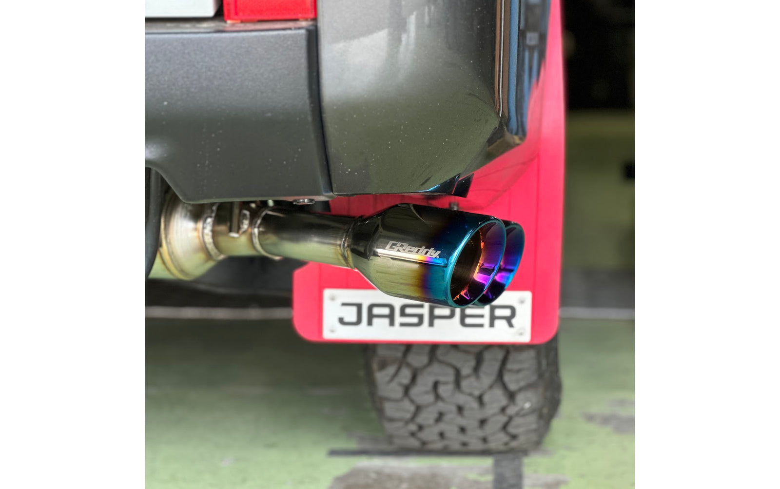 GREDDY XROSS EXHAUST S-STYLE FOR REAR PIECE S-STYLE FOR MITSUBISHI DELICA D:5 3DA-CV1W KOUKI 4N14 10133900