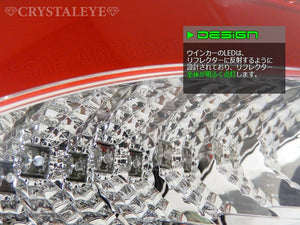 CRYSTAL EYE FIBER LED TAIL LAMP V2 SEQUENTIAL (FLOWING TURN SIGNAL) TYPE CLEAR FOR MAZDA CX-5 KE  S197-CL