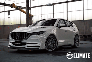 CLIMATE DOOR PANEL FRP UNPAINTED FOR MAZDA CX-5 CLIMATE-00002