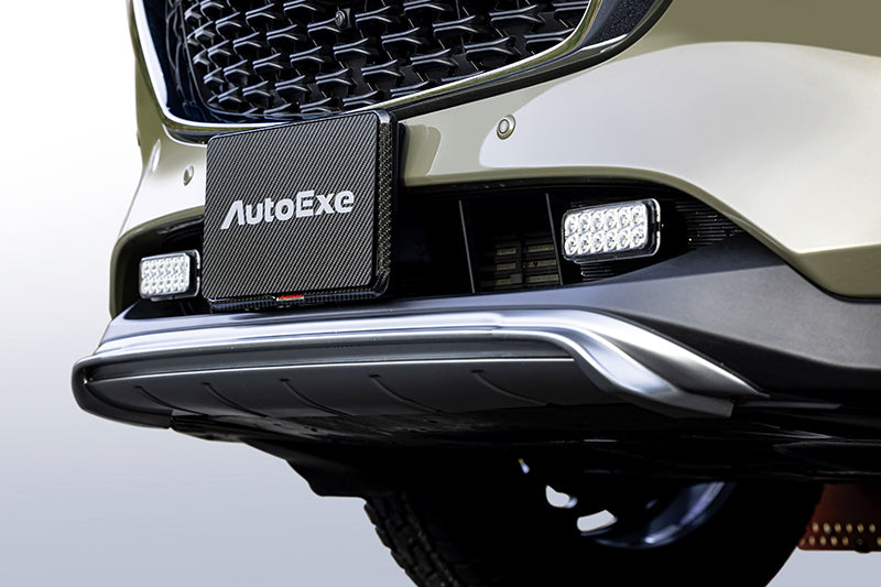 AUTOEXE FRONT UNDER GARNISH SILVER PAINTED FOR MAZDA CX-5 KF SERIES-500001 ONWARDS KFA1V3290