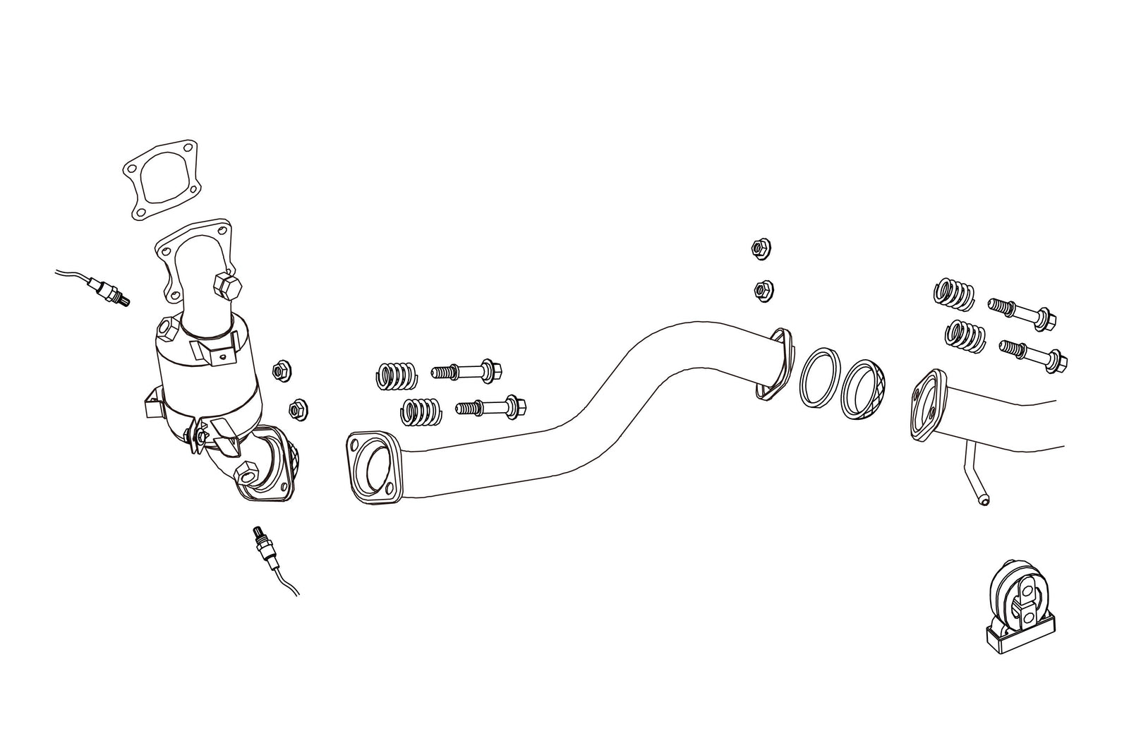 FUJITSUBO SPORTS CATALYZER EXHAUST FOR SUZUKI SWIFT SPORTS MT ZC33S 600-81563