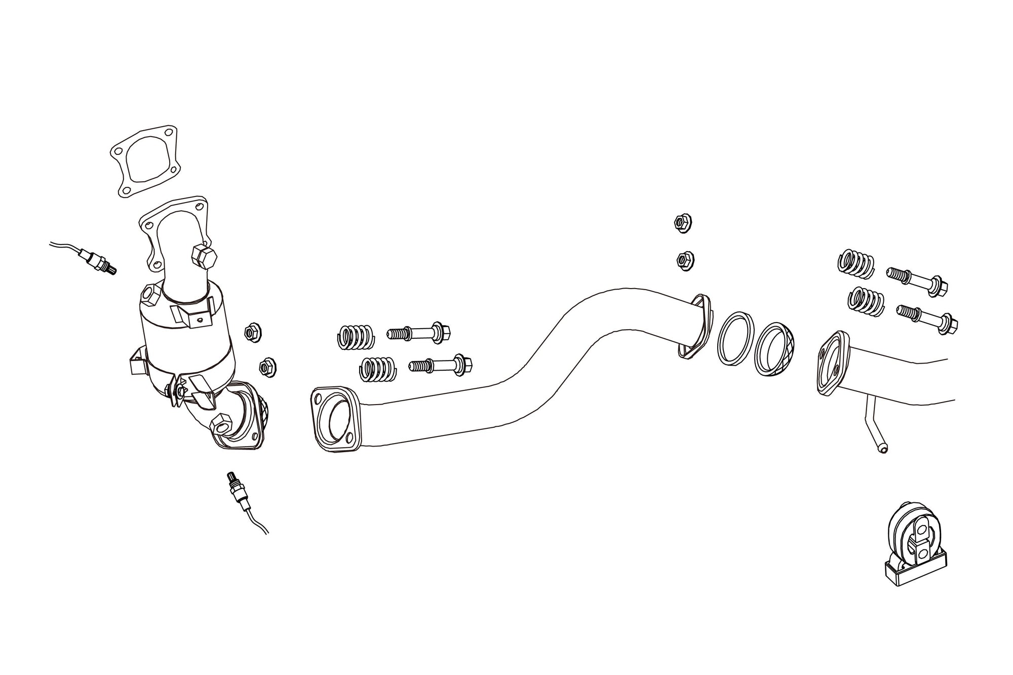 FUJITSUBO SPORTS CATALYZER EXHAUST FOR SUZUKI SWIFT SPORTS MT ZC33S 600-81563