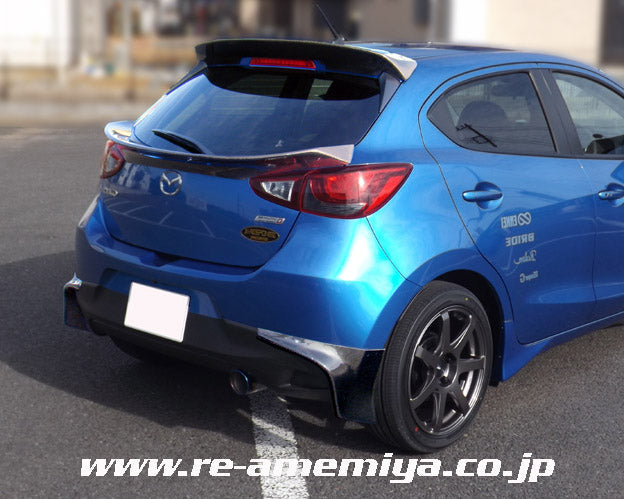 RE-AMEMIYA REAR GATE SPOILER CF FOR MAZDA DEMIO DJ D0-077030-212