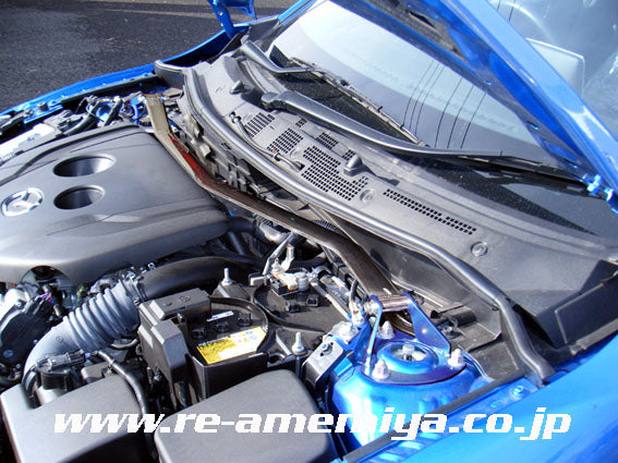 RE-AMEMIYA FRONT STRUT TOWER BAR FOR MAZDA DEMIO DJ F0-077032-084