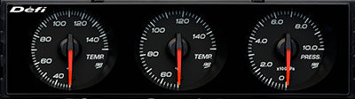 DEFI DIN GAUGE STYLE98 HOMMAGE BLACK FOR  DF14405