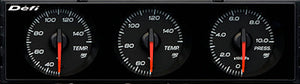 DEFI DIN GAUGE STYLE98 HOMMAGE BLACK FOR  DF14405
