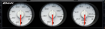 DEFI DIN GAUGE STYLE98 HOMMAGE WHITE FOR  DF14406