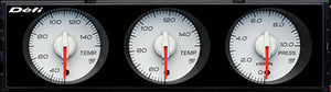 DEFI DIN GAUGE STYLE98 HOMMAGE WHITE FOR  DF14406