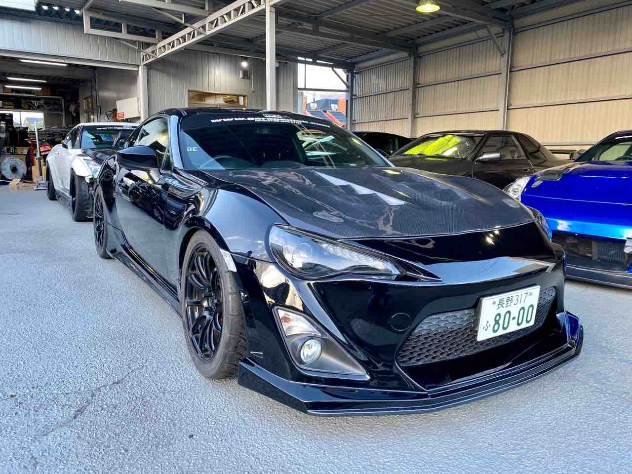 GARAGEMAK AERO FRONT BUMPER FRP FOR TOYOTA FT86 ZN6 AERO GARAGEMAK-00001