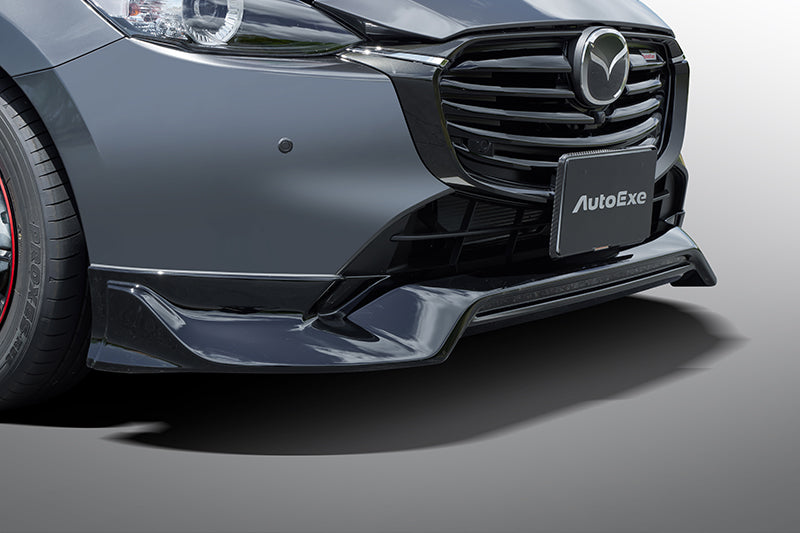 AUTOEXE FRONT UNDER SPOILER PIANO BLACK PAINTED FOR MAZDA MAZDA2 DJ FACELIFT MODELS DJA2V4900