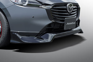 AUTOEXE FRONT UNDER SPOILER PIANO BLACK PAINTED FOR MAZDA MAZDA2 DJ FACELIFT MODELS DJA2V4900