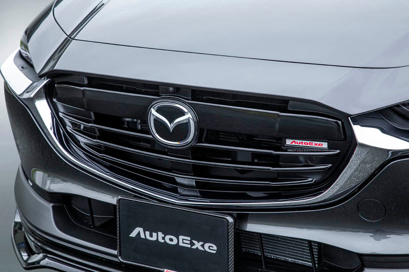 AUTOEXE FRONT GRILLE PIANO BLACK AND MATTE BLACK FOR MAZDA CX-30 DM SERIES MDM2500