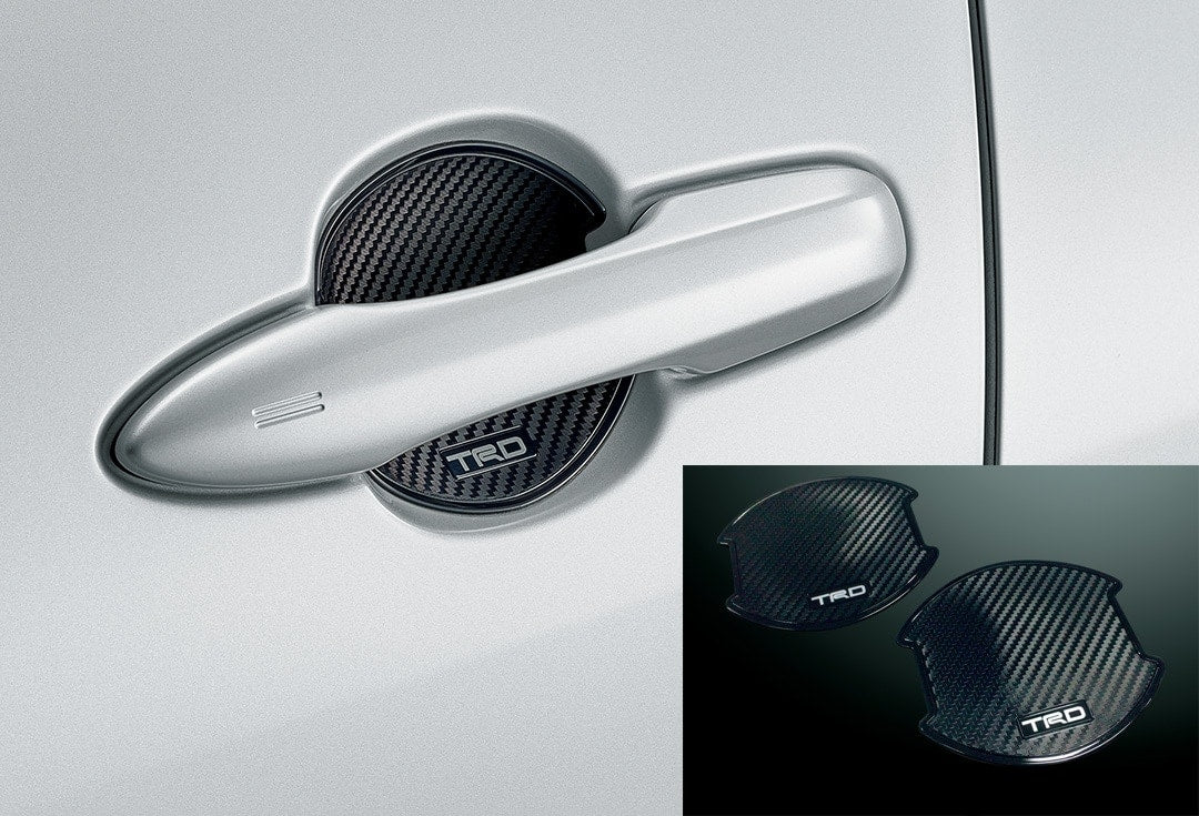 TRD DOOR HANDLE PROTECTOR x2  For PRIUS PHV 5#  MS010-00018