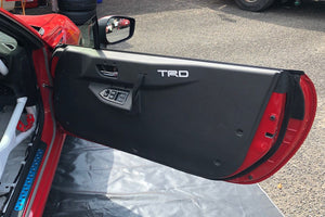 TRD DRY CARBON DOOR TRIM FOR TOYOTA 86 ZN6 TRD-00001