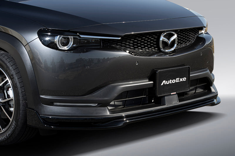 AUTOEXE FRONT UNDER SPOILER PIANO BLACK PAINTED FOR MAZDA MX-30 DR SERIES DRA1V4900