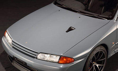 GARAGE YOSHIDA CARBON BONNET (W/O DUCT) For SKYLINE GT-R R32 GY-00028