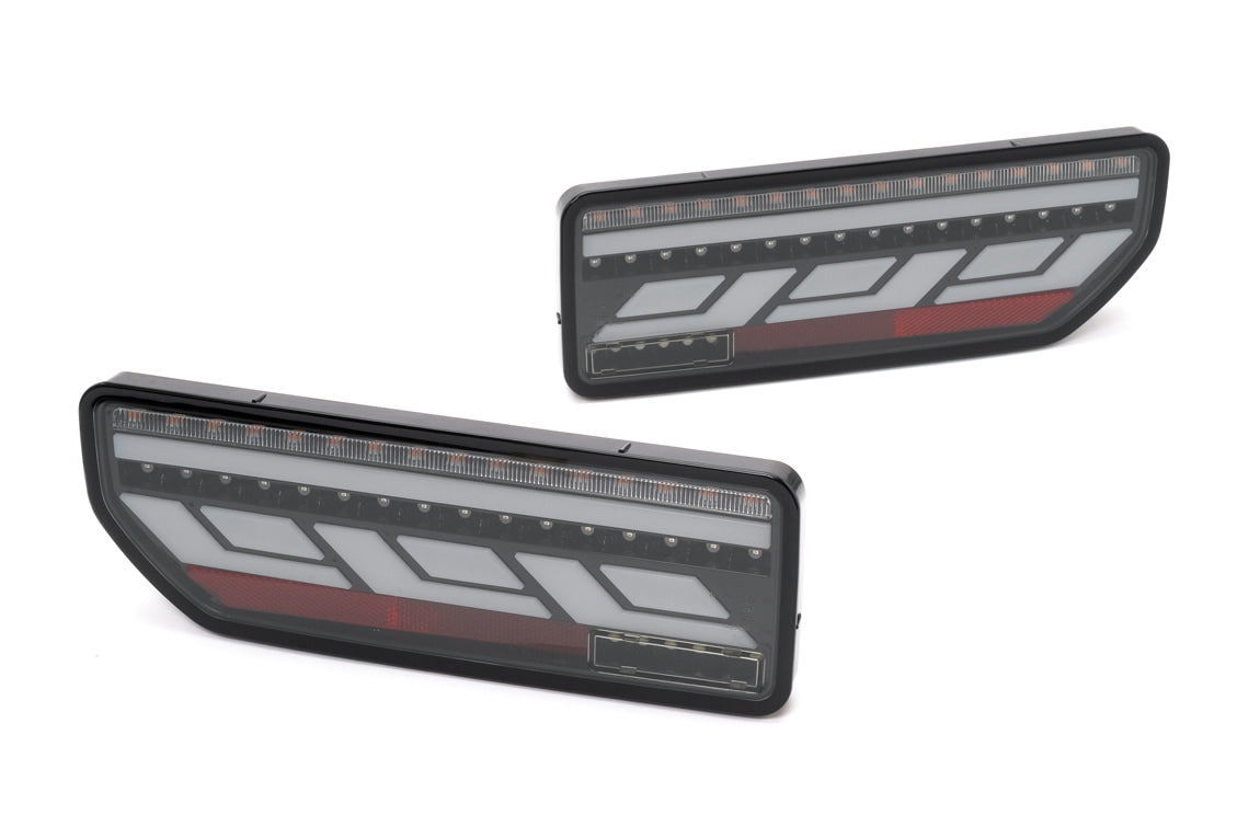 SHOWA GARAGE LED TAIL LAMP LIGHT SMOKE LENS WHITE BAR FOR SUZUKI JIMNY JB64 JB74 JC74 E00167
