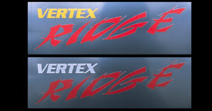 CAR MAKE T&E VERTEX RIDGE STICKER GOLD FOR  CARMAKETE-02872