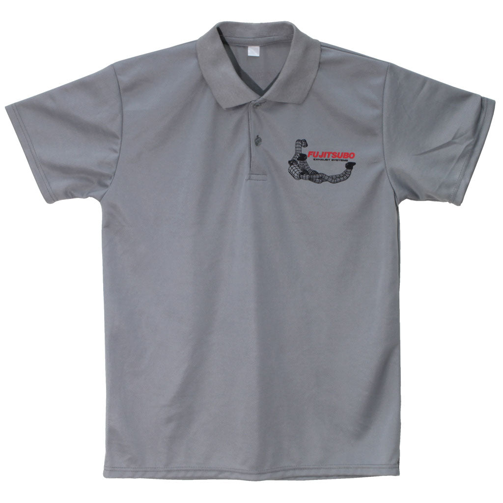 FUJITSUBO POLO T-SHIRT GRAY XXXL 048-17066