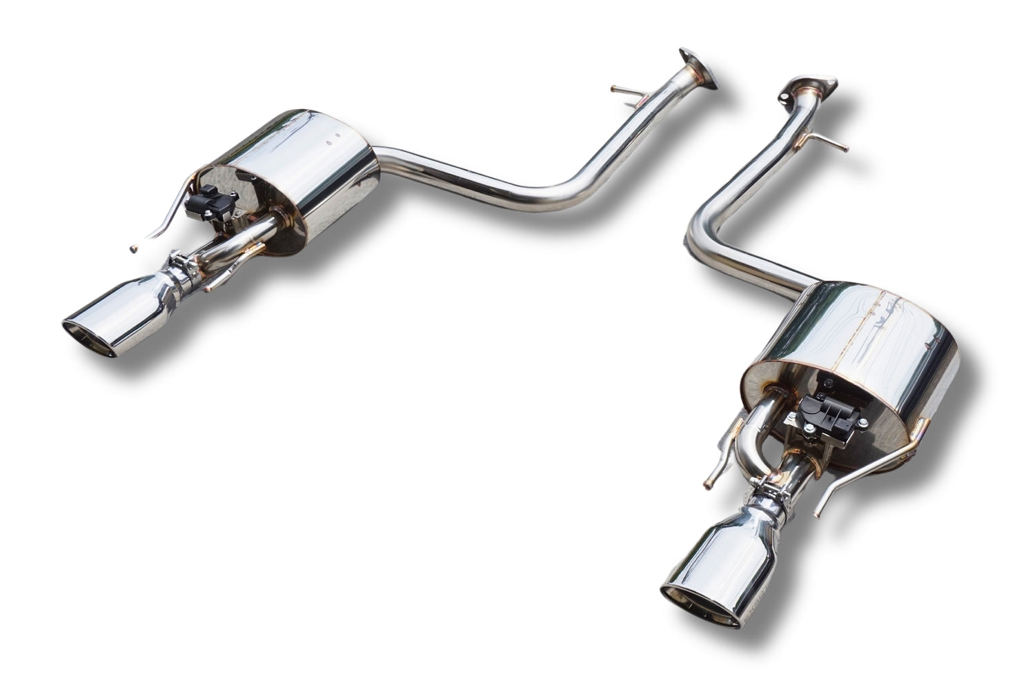 EXART IVSC MUFFLER STAINLESS STEEL OVAL TAIL (120MM WIDTH) EXHAUST EXHAUST FOR LEXUS IS350 3BA-GSE31 2GR-FKS EA01-LX115-STAINLESS-STEEL-OVAL-TAILPIPE-120MM-WIDTH