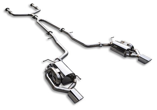 EXART IVSC MUFFLER EXHAUST EXHAUST FOR INFINITI G37 SEDAN V36 PV36 KV36 VQ25HR VQ35HR VQ37VHR EA01-NS100