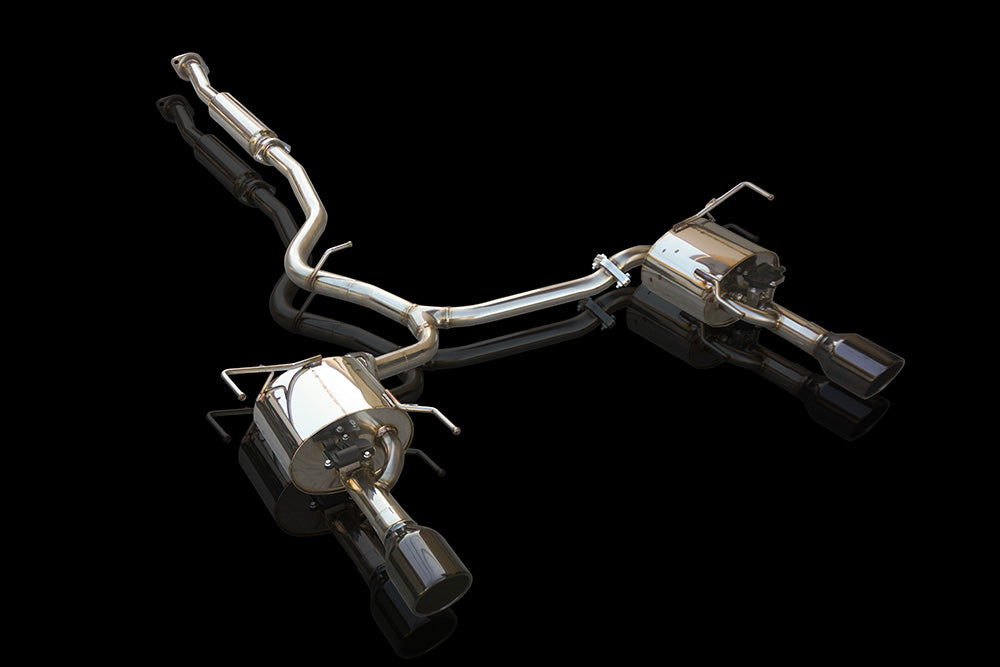 EXART IVSC MUFFLER WITH TITANIUM TAILPIPE EXHAUST EXHAUST FOR SUBARU LEVORG DBA-VMG FA20 EA01-SB108-T