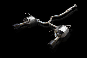 EXART IVSC MUFFLER WITH CARBON TAILPIPE EXHAUST EXHAUST FOR SUBARU LEVORG DBA-VMG FA20 EA01-SB108-C