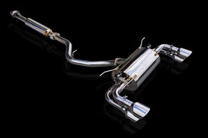 EXART IVSC MUFFLER STAINLESS STEEL TAIL EXHAUST EXHAUST FOR TOYOTA GR86 3BA-ZN8 SUBARU BRZ 3BA-ZD8 FA24 EA01-TY112-S