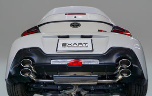 EXART IVSC MUFFLER WITH TITANIUM TAILPIPE EXHAUST EXHAUST FOR TOYOTA GR86 3BA-ZN8 SUBARU BRZ 3BA-ZD8 FA24 EA01-TY112-T