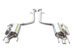 EXART IVSC MUFFLER EXHAUST EXHAUST FOR LEXUS GS250 GS350 GRL11 GRL10 GRL15 GRL12 GRL16 4GR-FSEGS250 2GR-FSEGS350 2GR-FKSGS350 EA01-LX104