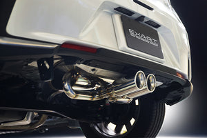 EXART ONE MUFFLER GRAPHITE TAIL EXHAUST EXHAUST FOR LEXUS LBX 6AA-MAYH10 M15A-FXE EA02-LX118-LG-NORMAL-BUMPER