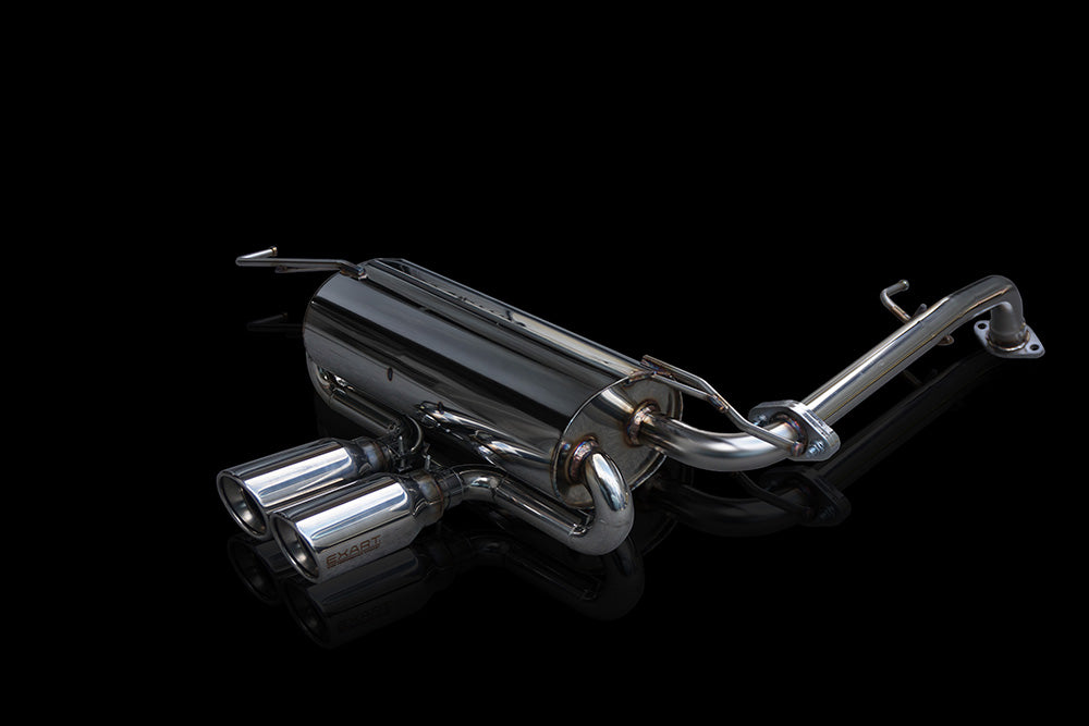 EXART ONE MUFFLER TITANIUM TAIL EXHAUST EXHAUST FOR LEXUS LBX 6AA-MAYH10 M15A-FXE EA02-LX118-LT-STANDARD-BUMPER