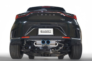 EXART ONE MUFFLER TITANIUM TAIL EXHAUST EXHAUST FOR LEXUS LBX 6AA-MAYH15 M15A-FXE EA02-LX119-LT-NORMAL-BUMPER