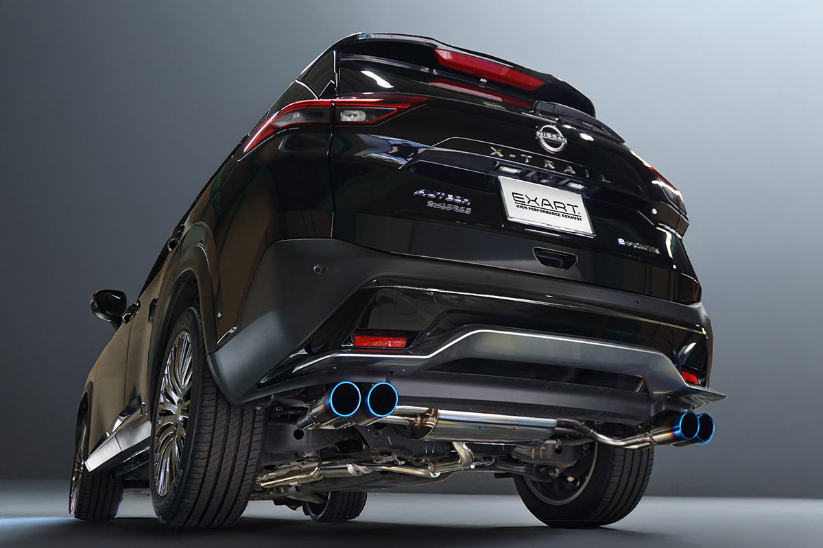 EXART ONE MUFFLER CARBON FIBER TAIL EXHAUST EXHAUST FOR NISSAN X-TRAIL 6AA-SNT33 KR15DDT EA02-NS103-C